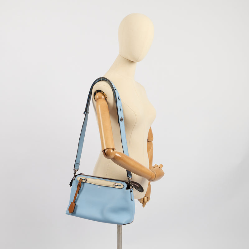 Picture of Fendi Tote By The Way - Medium in Blue, Leather