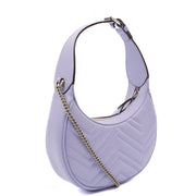 Picture of Gucci Top Handle Half Moon Hobo in Purple, Leather