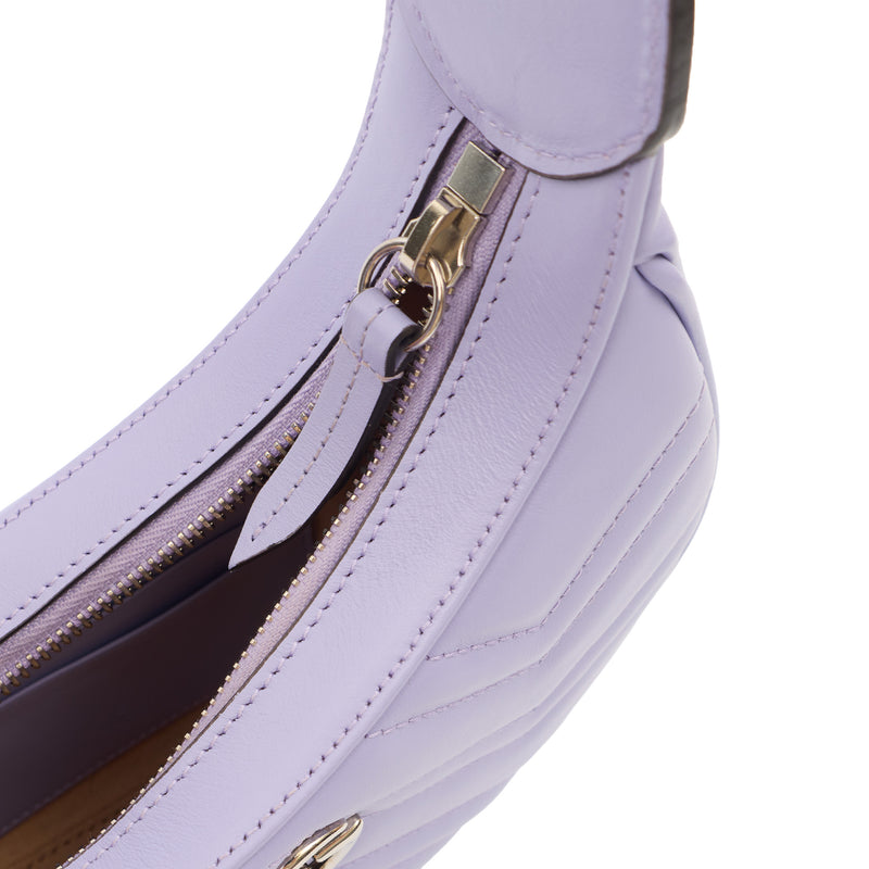 Picture of Gucci Top Handle Half Moon Hobo in Purple, Leather