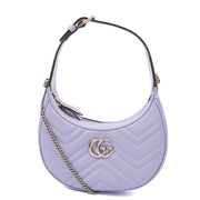 Picture of Gucci Top Handle Half Moon Hobo in Purple, Leather