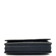 Picture of Chanel Cross Body Wallet on Chain in Blue, Patent Leather