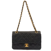 Picture of Chanel Cross Body Classic Double Flap - Small in Navy, Lambskin Leather