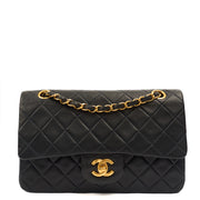 Picture of Chanel Cross Body Classic Double Flap - Small in Navy, Lambskin Leather