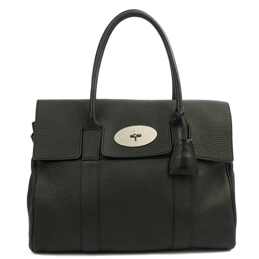 Picture of Mulberry Tote Bayswater Heritage in Black, Leather