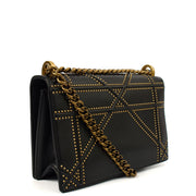 Picture of Christian Dior Cross Body Diorama - Medium in Black, Leather