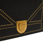 Picture of Christian Dior Cross Body Diorama - Medium in Black, Leather