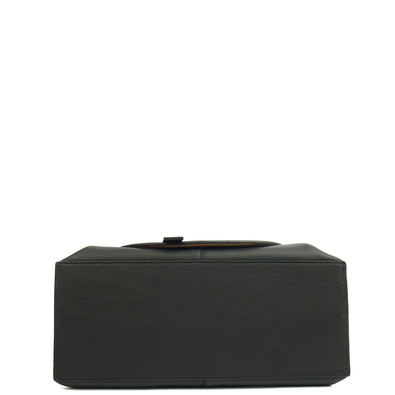 Picture of Loewe Tote Gate - Small in Black, Leather