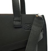 Picture of Loewe Tote Gate - Small in Black, Leather