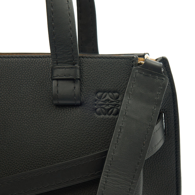 Picture of Loewe Tote Gate - Small in Black, Leather