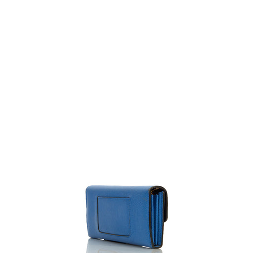 Picture of Mulberry Wallet Darley Wallet - Medium in Porcelain Blue, Calfskin Leather