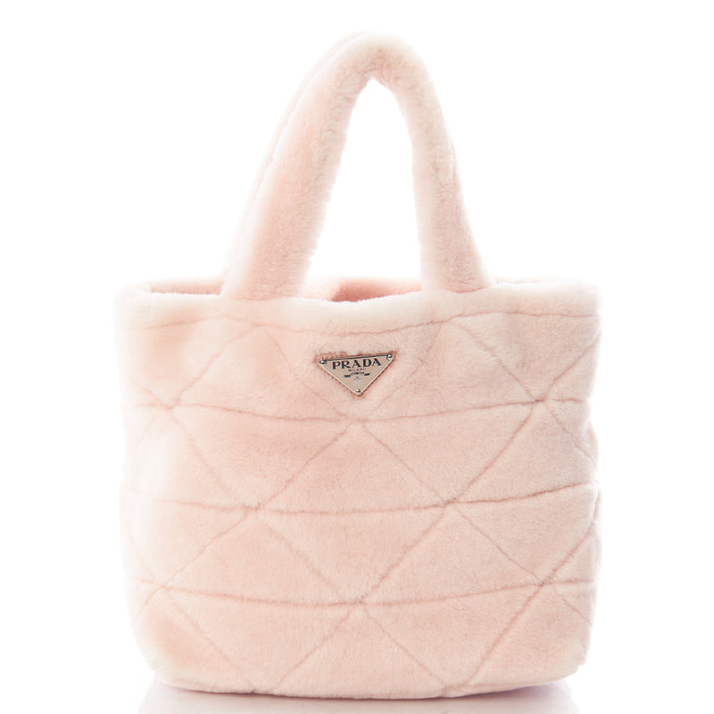 Picture of Prada Tote Tote in Pink, Velvet