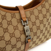 Picture of Gucci Shoulder Bag Jackie in Brown, GG Canvas