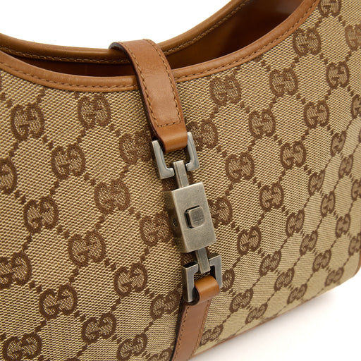Picture of Gucci Shoulder Bag Jackie in Brown, GG Canvas