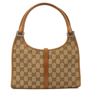 Picture of Gucci Shoulder Bag Jackie in Brown, GG Canvas