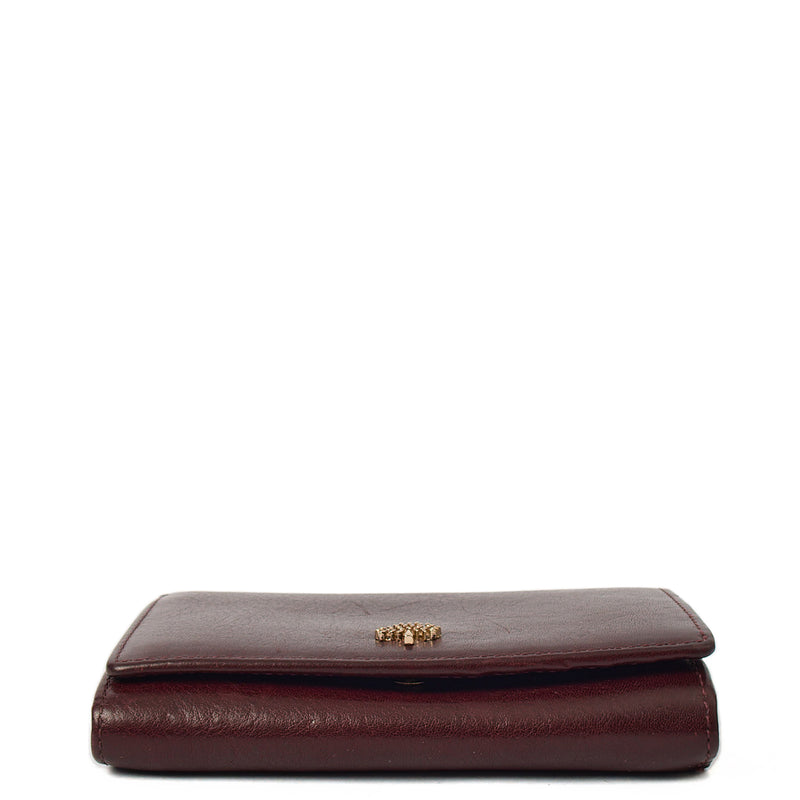 Picture of Mulberry Wallet Wallet in Burgundy, Leather
