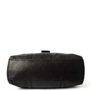 Picture of Prada Shoulder Bag Buckle Tote  in Black, Leather