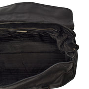 Picture of Prada Shoulder Bag Buckle Tote  in Black, Leather