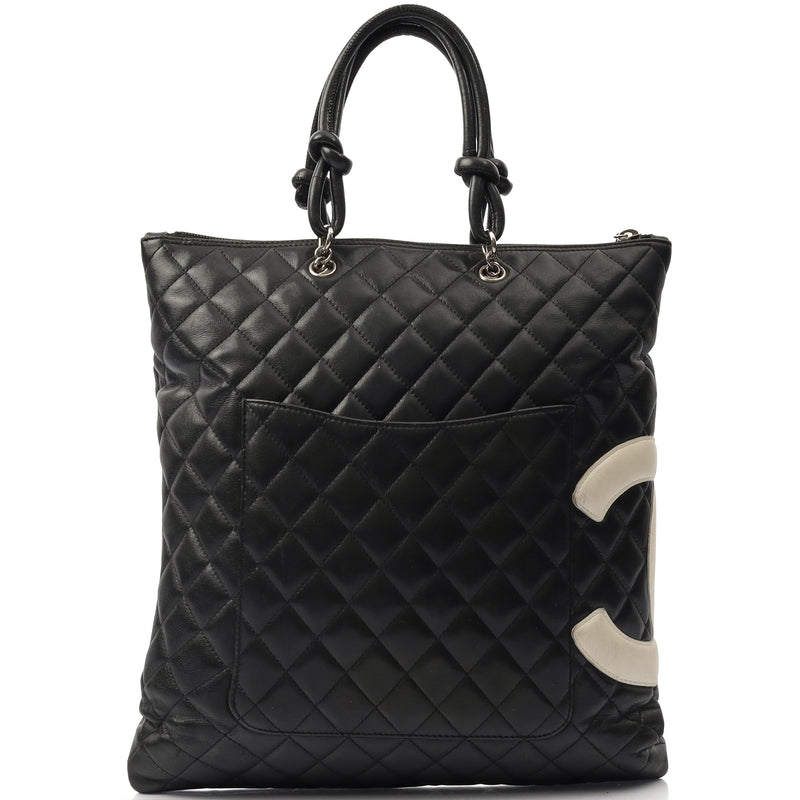 Picture of Chanel Tote Cambon Tote in Black, Calfskin Leather