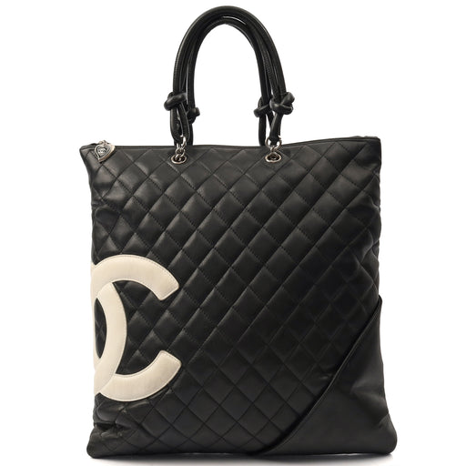 Picture of Chanel Tote Cambon Tote in Black, Calfskin Leather