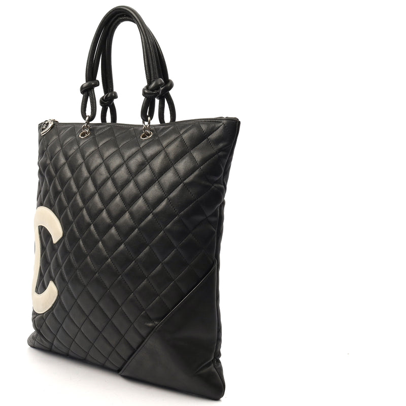 Picture of Chanel Tote Cambon Tote in Black, Calfskin Leather