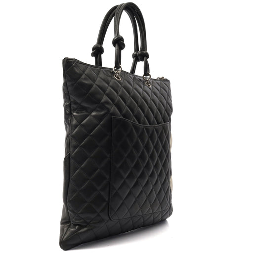 Picture of Chanel Tote Cambon Tote in Black, Calfskin Leather