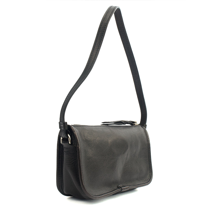 Picture of Mulberry Shoulder Bag Somerset Shoulder - Small in Black, Leather