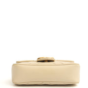 Picture of Gucci Cross Body Marmont Shoulder Flap Bag - Super Mini in Neutral, Leather
