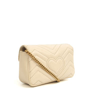 Picture of Gucci Cross Body Marmont Shoulder Flap Bag - Super Mini in Neutral, Leather