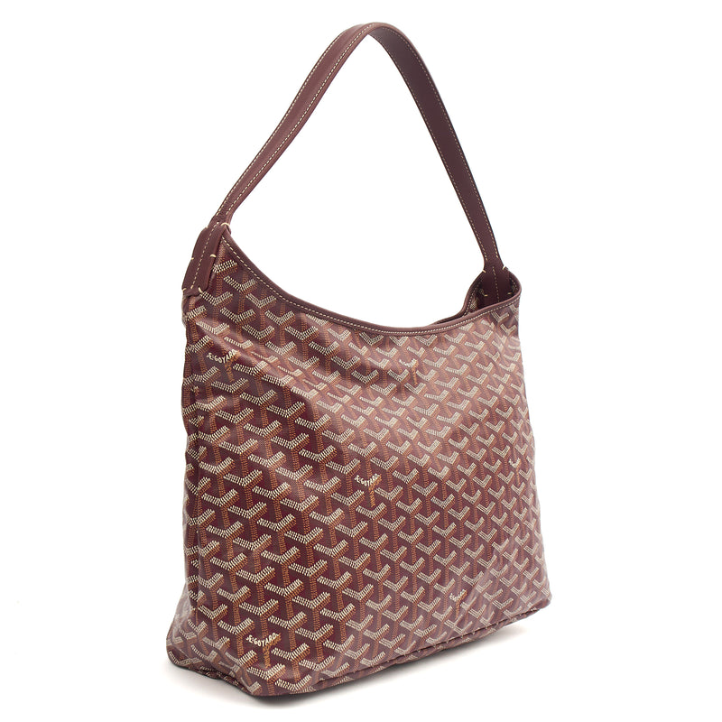 Picture of Goyard Shoulder Bag Boheme Hobo in Red, Leather