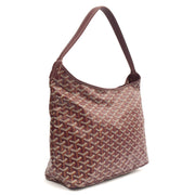 Picture of Goyard Shoulder Bag Boheme Hobo in Red, Leather