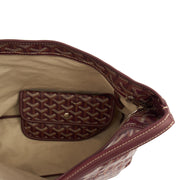 Picture of Goyard Shoulder Bag Boheme Hobo in Red, Leather