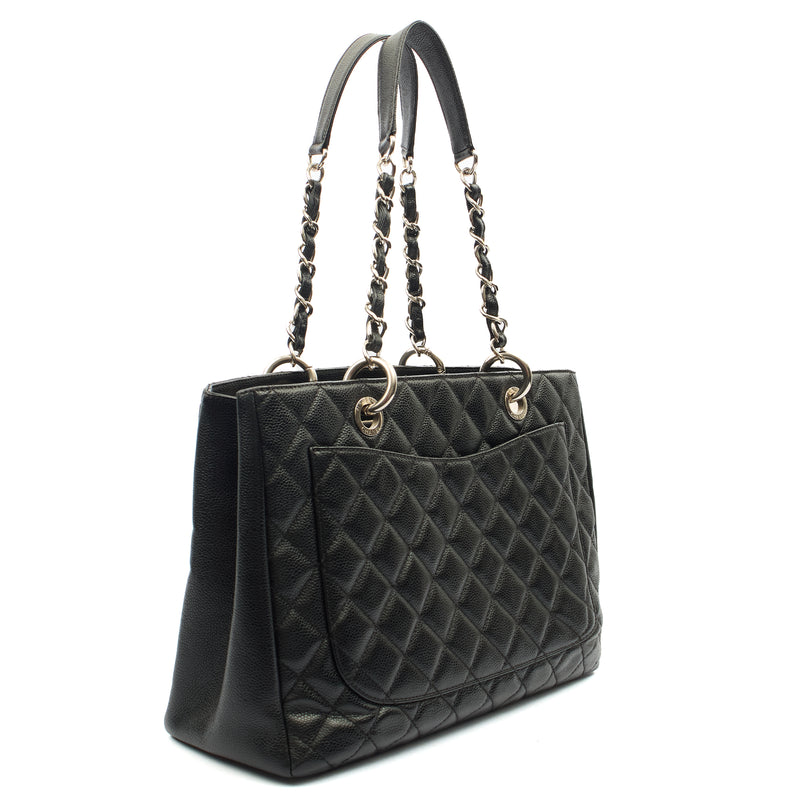 Picture of Chanel Tote Grand Shopping Tote in Black, Caviar Leather