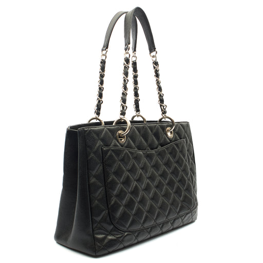 Picture of Chanel Tote Grand Shopping Tote in Black, Caviar Leather