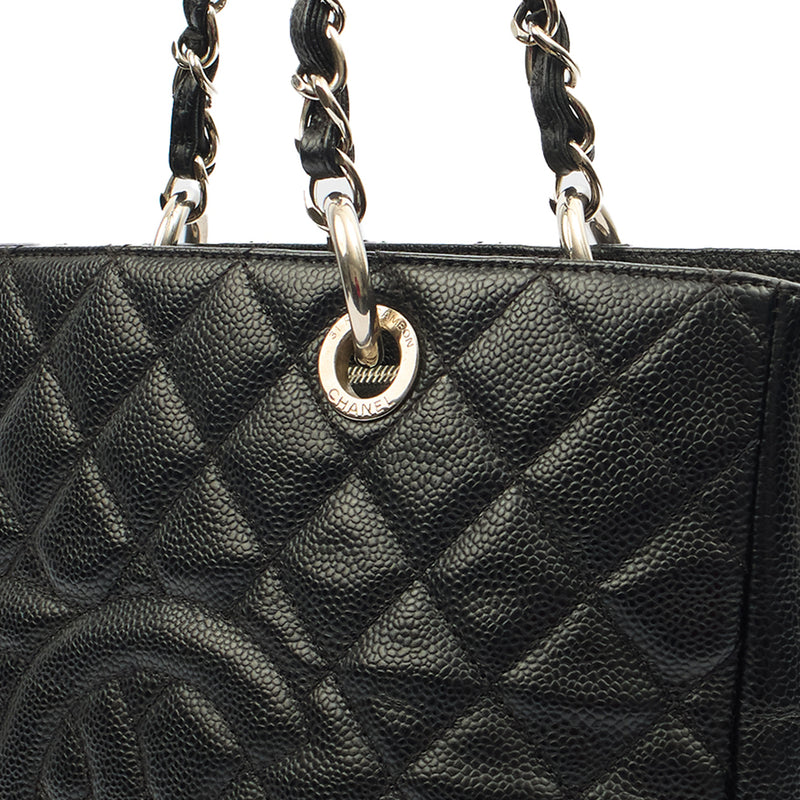 Picture of Chanel Tote Grand Shopping Tote in Black, Caviar Leather
