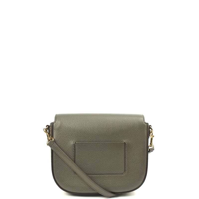 Picture of Mulberry Cross Body Darley Shoulder Bag - Small  in Charcoal Grey, Leather