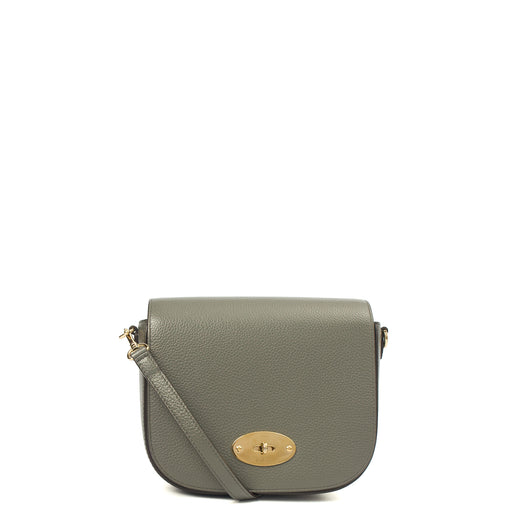 Picture of Mulberry Cross Body Darley Shoulder Bag - Small  in Charcoal Grey, Leather