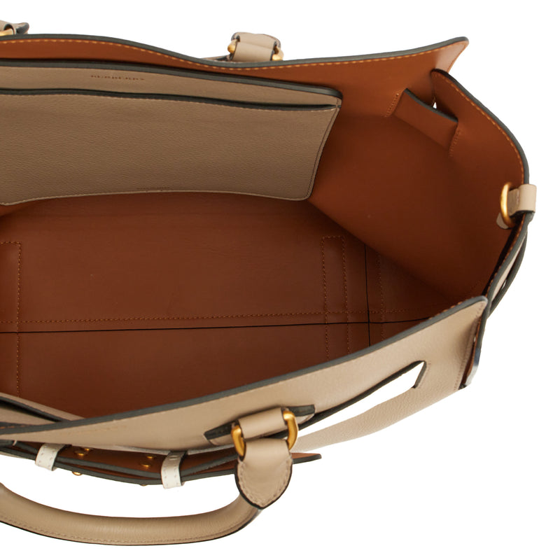 Picture of Burberry Tote Belt Bag - Large in Grey, Leather