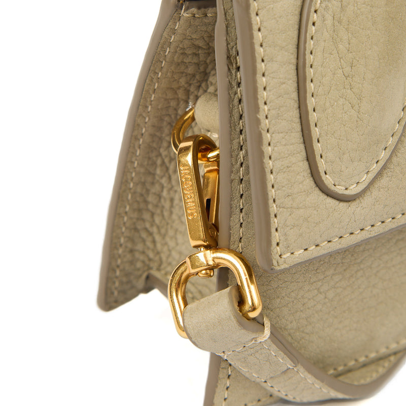 Picture of Jacquemus Cross Body Le Chiquito Long in Grey, Suede