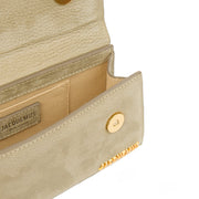 Picture of Jacquemus Cross Body Le Chiquito Long in Grey, Suede