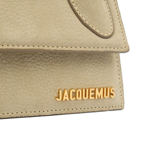 Picture of Jacquemus Cross Body Le Chiquito Long in Grey, Suede