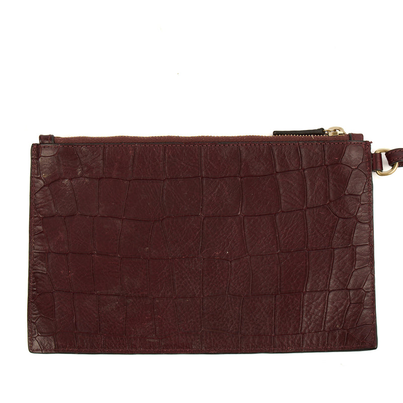 Picture of Mulberry Tote Kite Tote in Oxblood, Exotic Effect Leather