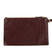 Picture of Mulberry Tote Kite Tote in Oxblood, Exotic Effect Leather
