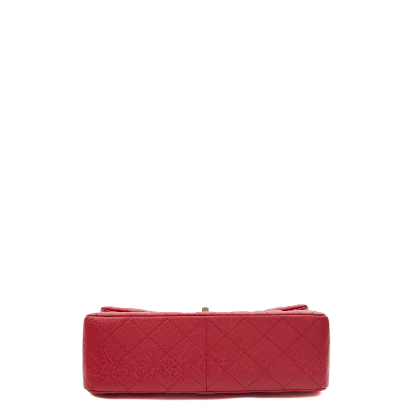 Picture of Chanel Shoulder Bag Classic Double Flap - Large in Pink, Caviar Leather