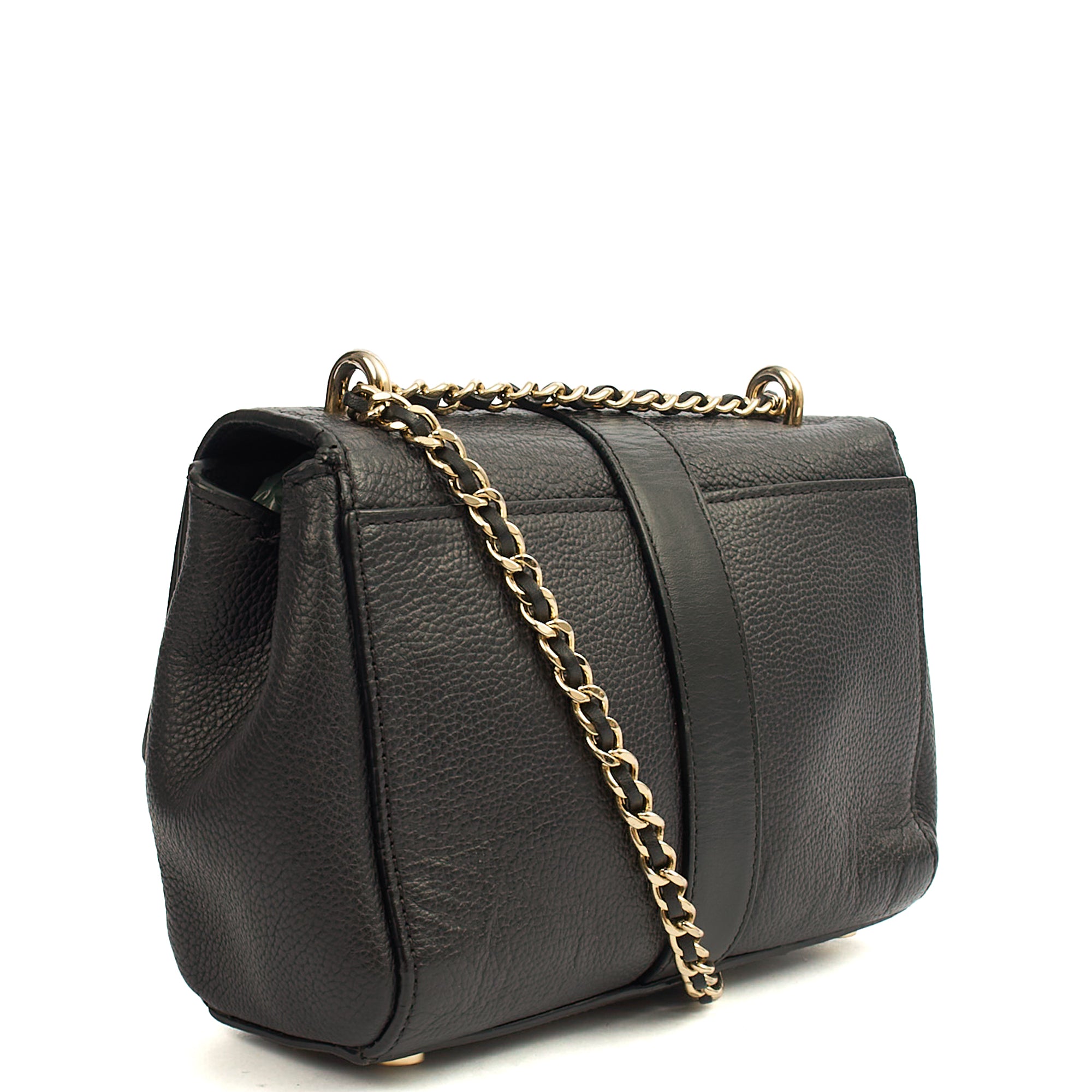 Aspinal of London Cross Body Lottie in Black, Leather | The