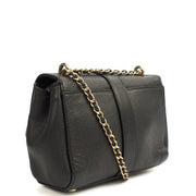 Picture of Aspinal of London Cross Body Lottie in Black, Leather
