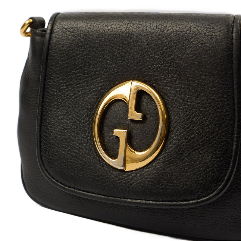 Picture of Gucci Cross Body 1973 Crossbody in Black, Leather