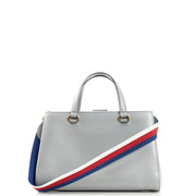 Picture of Gucci Tote Sylvie Top Handle Bag in Dusty Grey, Leather