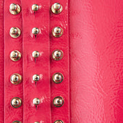 Picture of Alexander McQueen Clutch Wristlet in Print, Patent Leather