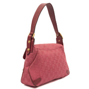 Picture of Gucci Shoulder Bag Horsebit Chain Shoulder Bag in Pink, GG Canvas