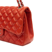 Picture of Chanel Shoulder Bag Classic Double Flap - Large in Red, Lambskin Leather